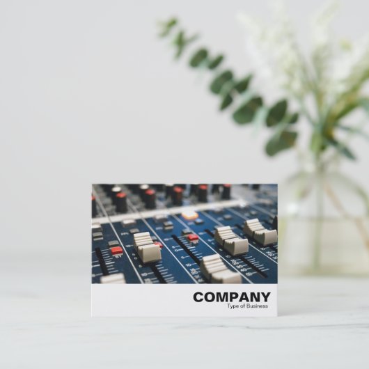 混合の机 名刺 (スタンド正面)