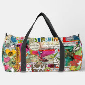 混合カラフルメディ感動的ア ダッフルバッグ (正面)