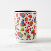 混合カラフル果実 ツートーンマグカップ (中央)