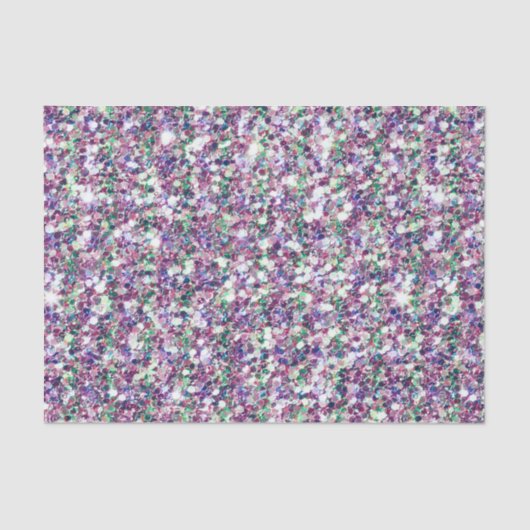 混合カラーグリッターテクスチャ 薄葉紙 (正面)