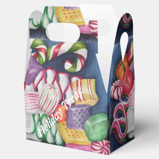 混合クリスマスキャンディ フェイバーボックス (オープン)