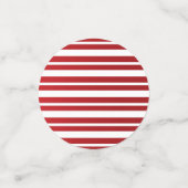 混合クリスマスレッドグリーンストライプ品 コンフェッティ (スモール正面)