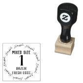 混合サイズ | 1ダース |エッググレードのスタンプ ラバースタンプ (押印)