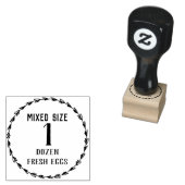 混合サイズ | 1ダース | 卵の等級スタンプ ラバースタンプ (押印)
