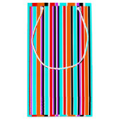 混合ストライプ型 スモールペーパーバッグ (裏面)