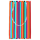 混合ストライプ型 スモールペーパーバッグ (正面)