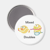 混合ダブルス マグネット (正面/裏面)