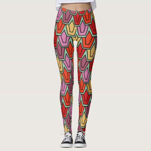 混合チューリップフィールド レギンス (正面)