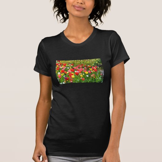混合チューリップ Tシャツ (正面)