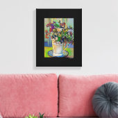 混合デジタルメディアブラックキャンバスプリントアート キャンバスプリント (インサイチュ (リビング))