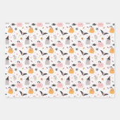 混合ハロウィン用ラッピング紙シート ラッピングペーパーシート (正面2)