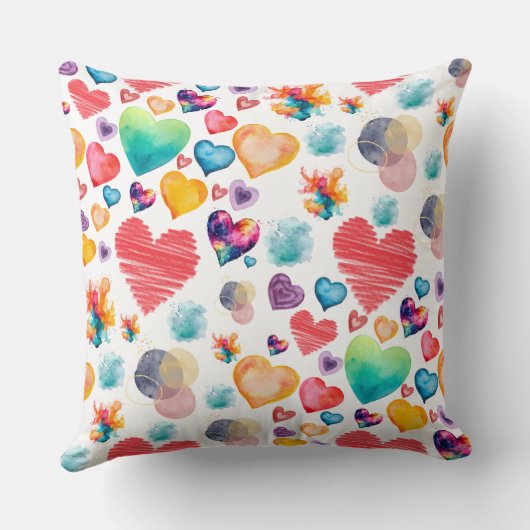 混合ハート クッション (裏面)