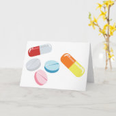 混合ピル カード (黄色い花)