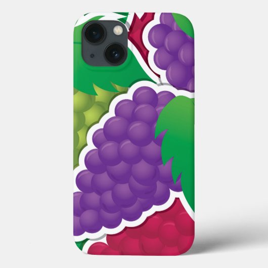 混合ファンキーぶどう Case-Mate iPhoneケース (裏面)