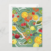 混合フルーツ7 シーズンポストカード (正面/裏面)