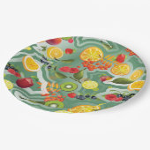 混合フルーツ7 ペーパープレート (アングル)