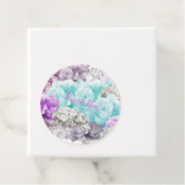 混合フローラブーケサンキューメッセージカード フェイバータグ (インサイチュ)