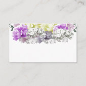 混合フローラベビーシャワーおむつラッフルカード エンクロージャーカード (裏面)