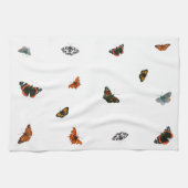 混合ブリティッシュバタフライハンドタオル キッチンタオル (横)