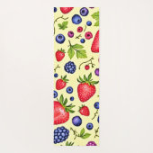 混合ベリーシームレスパターン ヨガマット (裏面)