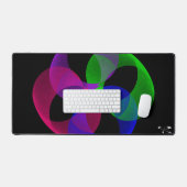 混合ベリー融合アクセントデスクマウスパッドマット デスクマット (キーボード&マウス)