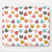 混合ボホ花 マウスパッド (正面)