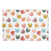 混合ボホ花 枕カバー (正面)