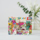 混合メカラフルディアあいさつ感動的カード 招待状 (スタンド正面)