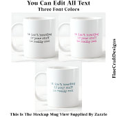 混合メディアのスタックが保持されていない061おもしろい引用文 コーヒーマグカップ