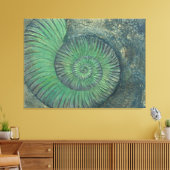 混合メディアアンモ絵画ナイト キャンバスプリント (インサイチュ (リビング))