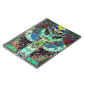 混合メディアスパイラルノートブック ノートブック (左側)