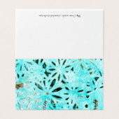 混合メディアデイジーアートカード (外部フラット)