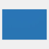 混合メディア水色ブルー抽象芸術 芸術的 ラッピングペーパーシート (正面3)