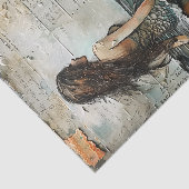 混合メディア・デコペにおけるマーメイドティッシュペーパー 薄葉紙 (詳細)