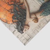 混合メディア・デコペにおけるマーメイドティッシュペーパー 薄葉紙 (詳細)