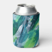 混合メディ絵画アの芸術的デザイン 缶クーラー (缶正面)