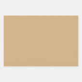 混合ラッピングシートテラコッタ – ラクダ – グレー ラッピングペーパーシート (正面3)