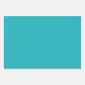 混合ラッピングシートピンク – 青 – アクア ラッピングペーパーシート (正面3)