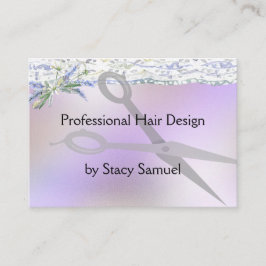 混合ラベンダー美容師用名刺 名刺