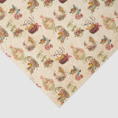 混合ヴィンテージイースターホリデーパーティーのタイル組織 薄葉紙 (詳細)