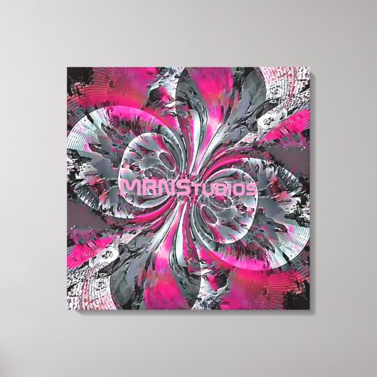 混合信号キャンバス印刷 キャンバスプリント (正面)