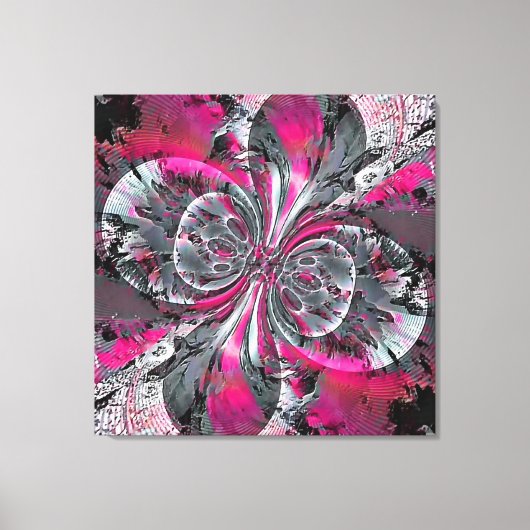 混合信号キャンバス印刷 キャンバスプリント (正面)