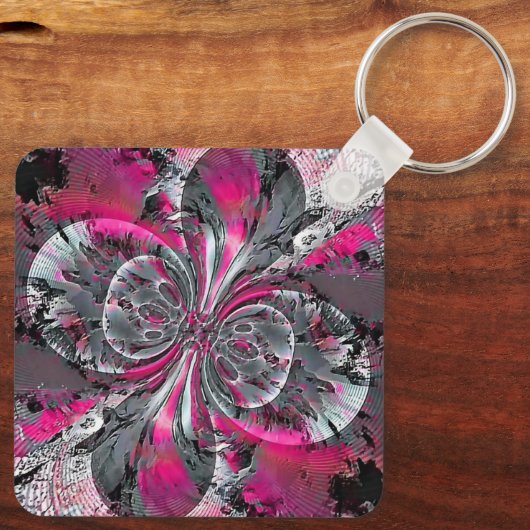 混合信号キーチェーン キーホルダー (裏面)