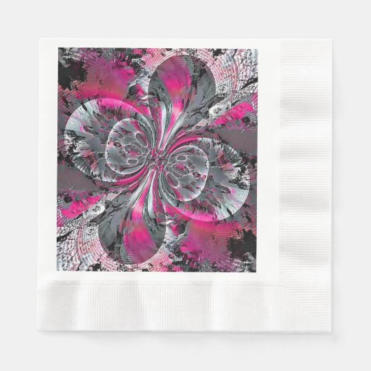 混合信号ナプキン 縁ありランチョンナプキン (正面)