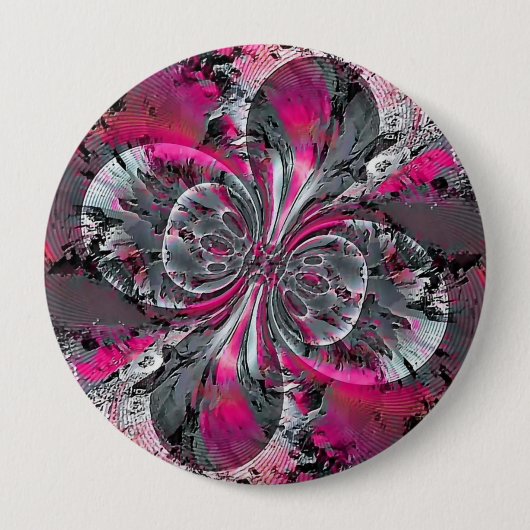 混合信号ボタン 缶バッジ (正面)