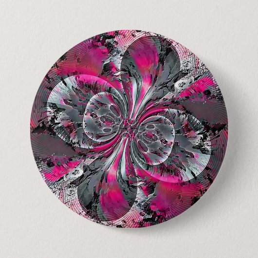 混合信号ボタン 缶バッジ (正面)