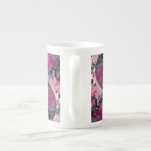 混合信号大手コーヒーマグ ボーンチャイナマグカップ (裏面)