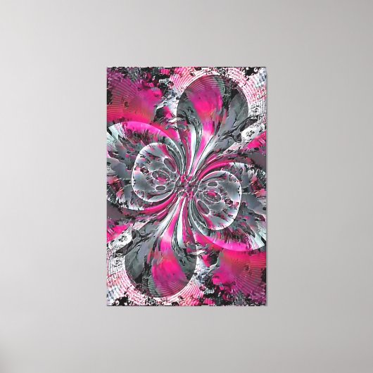 混合信号 キャンバスプリント (正面)