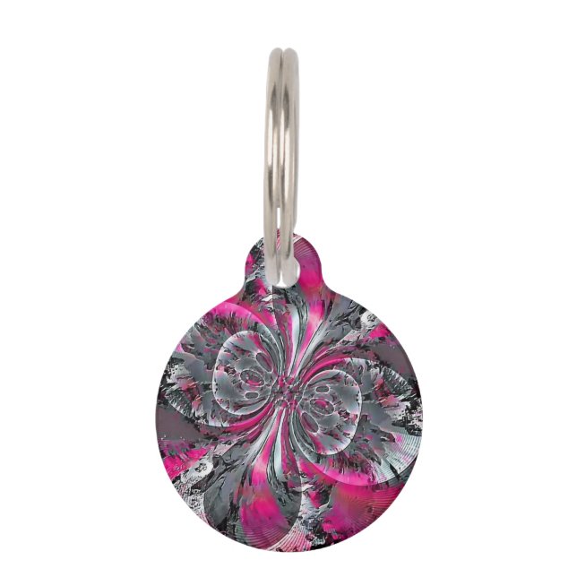 混合信号 ペット　ネームタグ (正面)