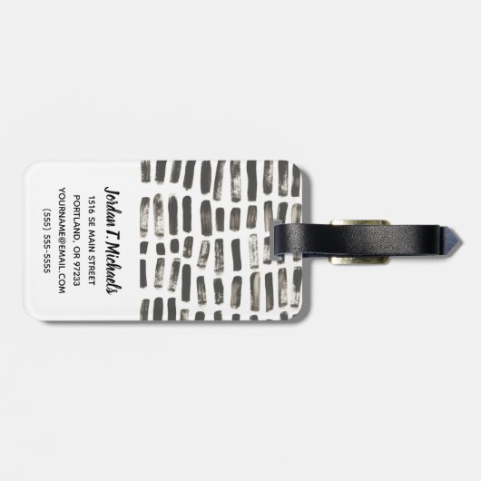 混合信号III ラゲッジタグ (裏面横)